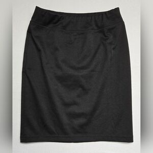 Style & Co Stretch S Black Skirt Office Business Work Elastic Waist